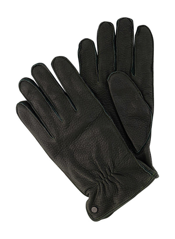 PEARLWOOD, Handschuhe, Hirschleder, dunkelgrün