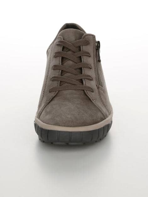 Schnürschuh mit seitlichem Reißverschluss