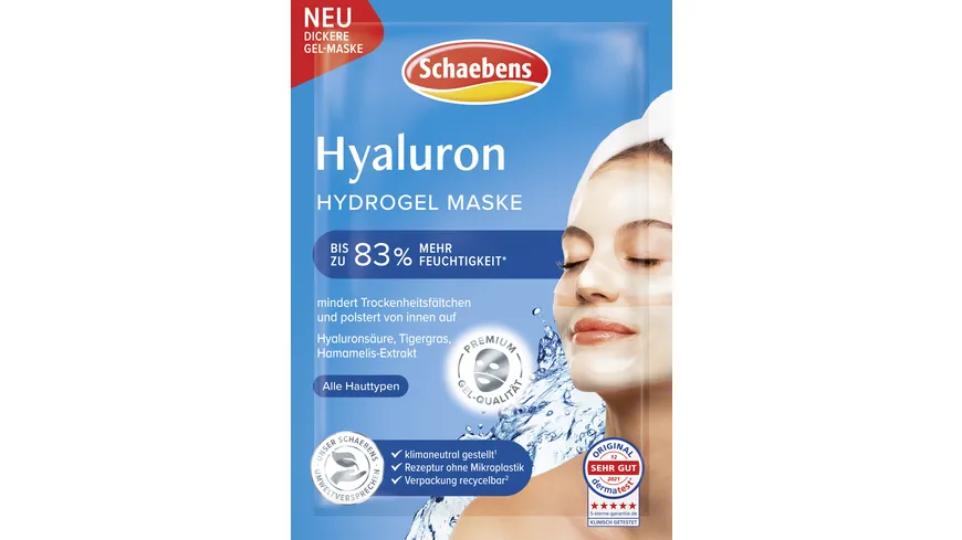 Schaebens Hyaluron Hydrogel Maske