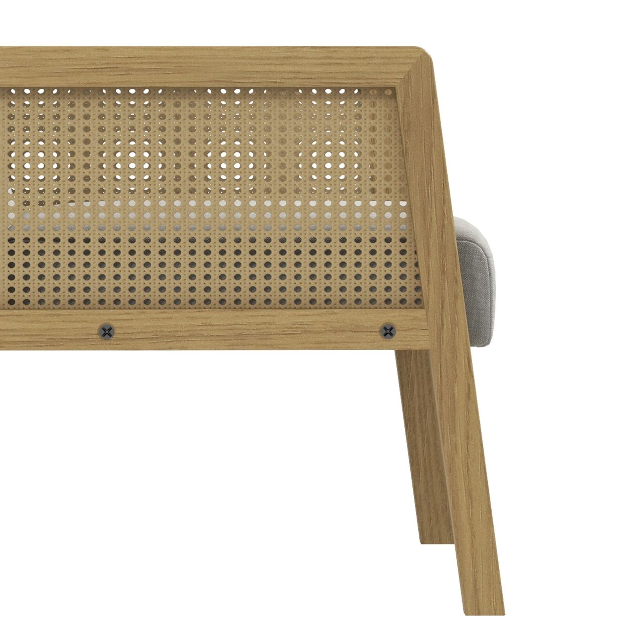 HOMCOM Akzentsessel Relaxsessel, Loungesessel mit Armlehne in Rattanoptik, Grau