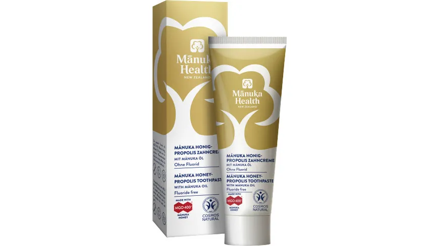 Manuka Health Honig-Propolis Zahncreme mit Manuka-Öl 75 ml