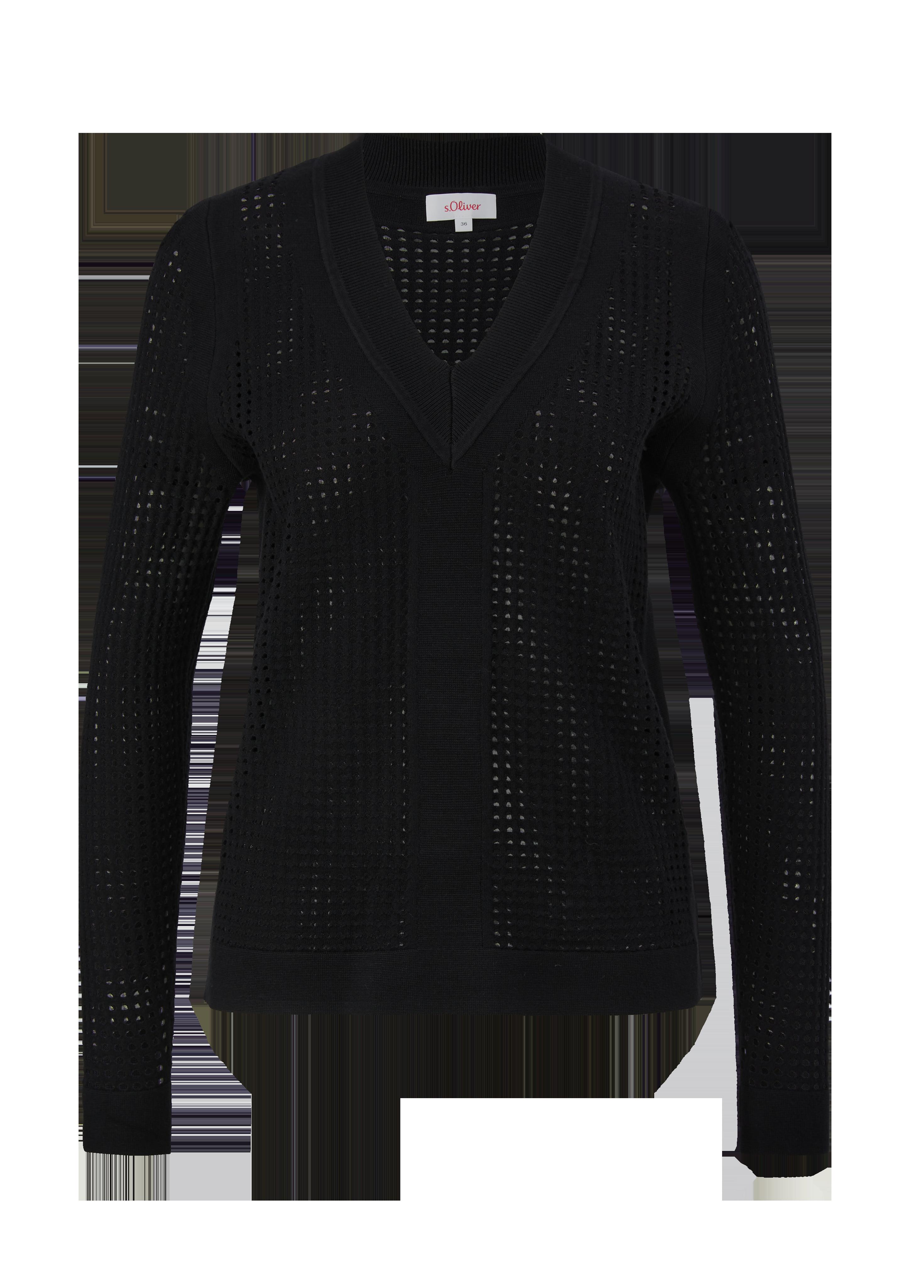 Pullover mit Lochmuster  2127071-9999