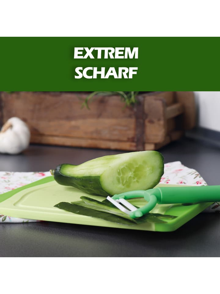 Stoneline Keramik Schäler 13 cm in Grün günstig kaufen 13 cm