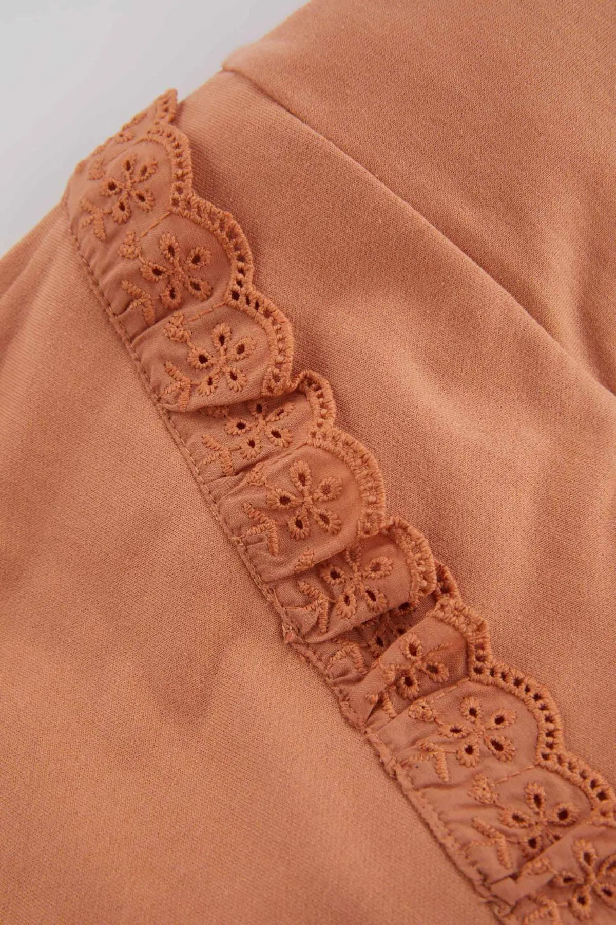 DeFacto  Baby-Mädchen-Sweatshirt mit Rundhalsausschnitt