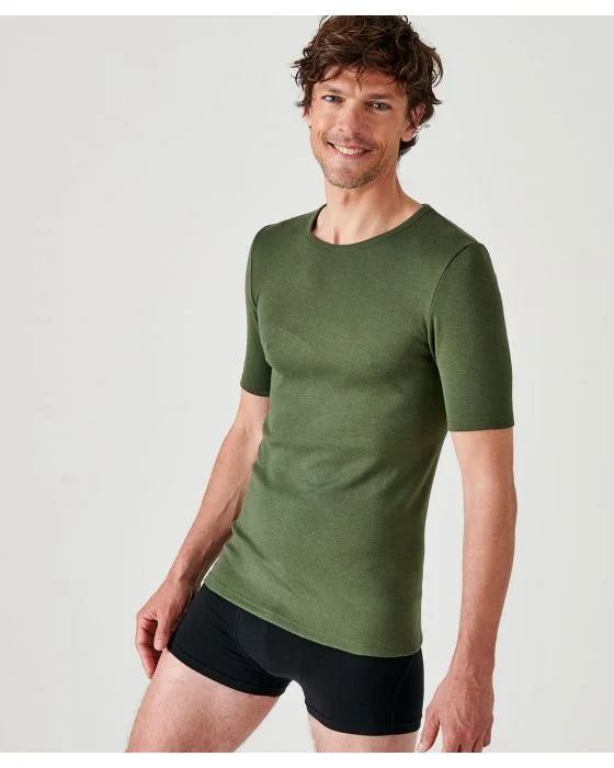 Tee-shirt manches courtes maille interlock Thermolactyl