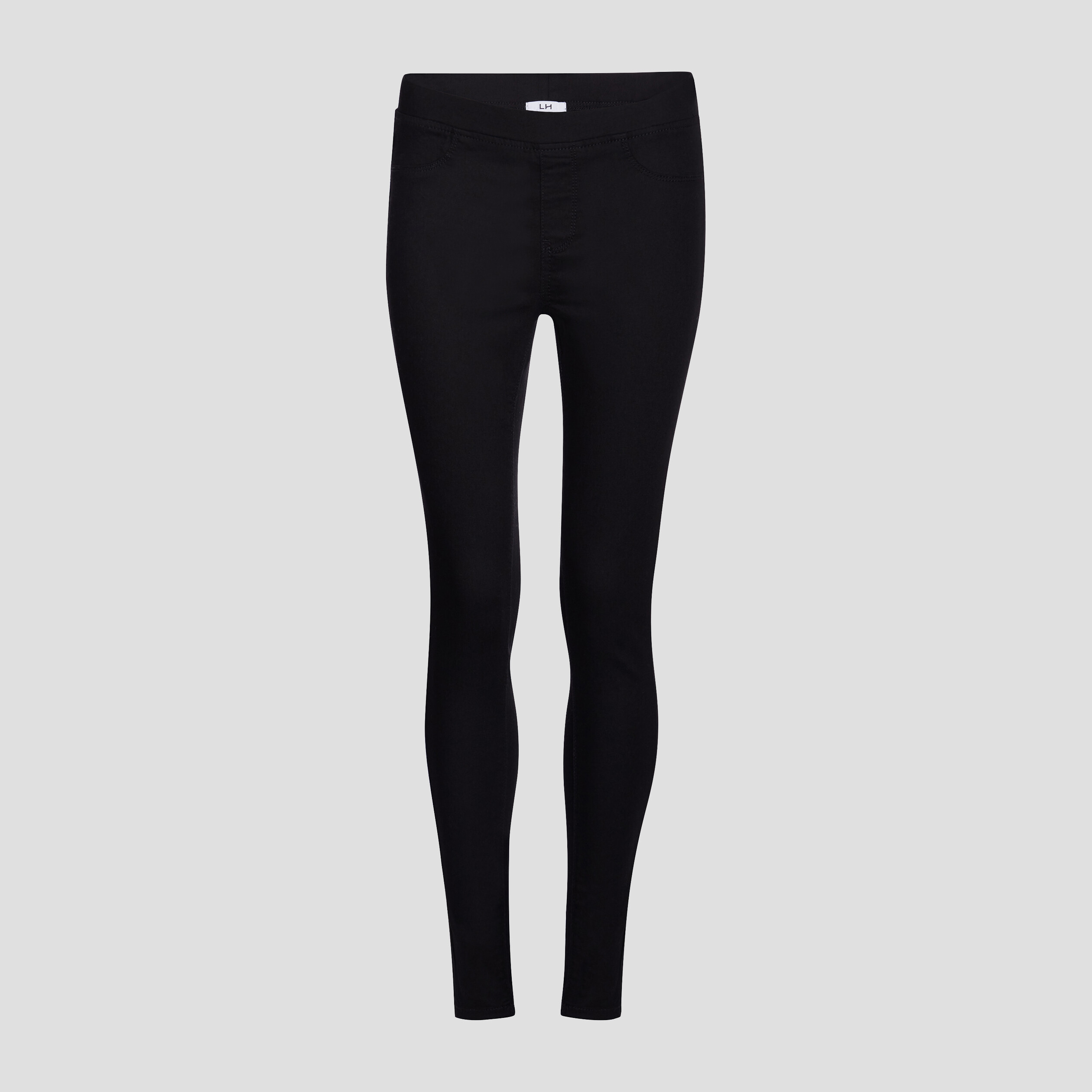 Jegging skinny taille basse noir femme | La Halle