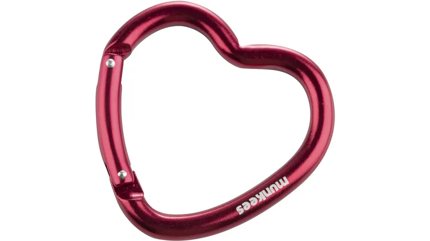 munkees Herz Karabiner