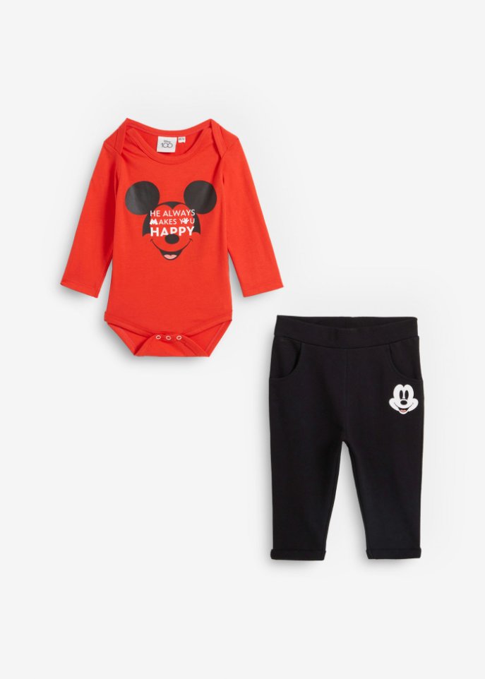 Baby DS Mickey Mouse Body + Sweathose (2-tlg.Set)