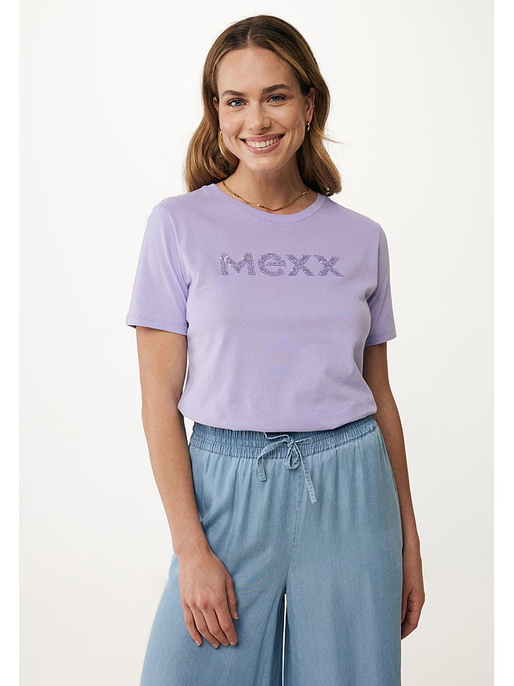 Mexx Shirt in Flieder günstig kaufen