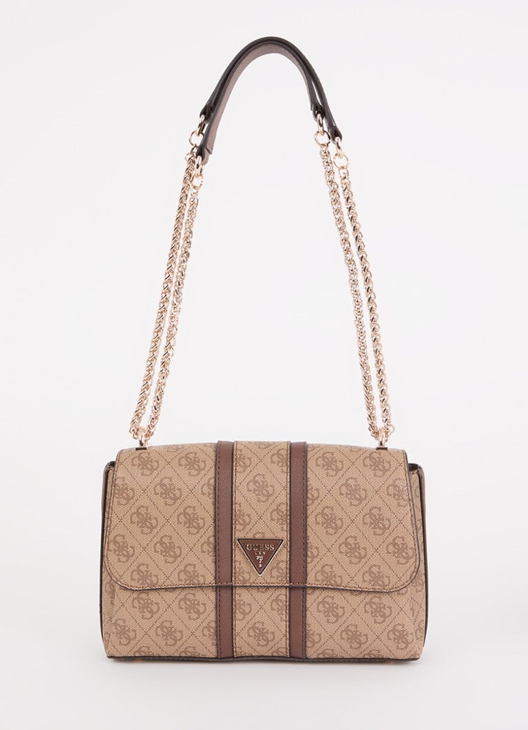 Borsa a tracolla GUESS Noreen con stampa logo