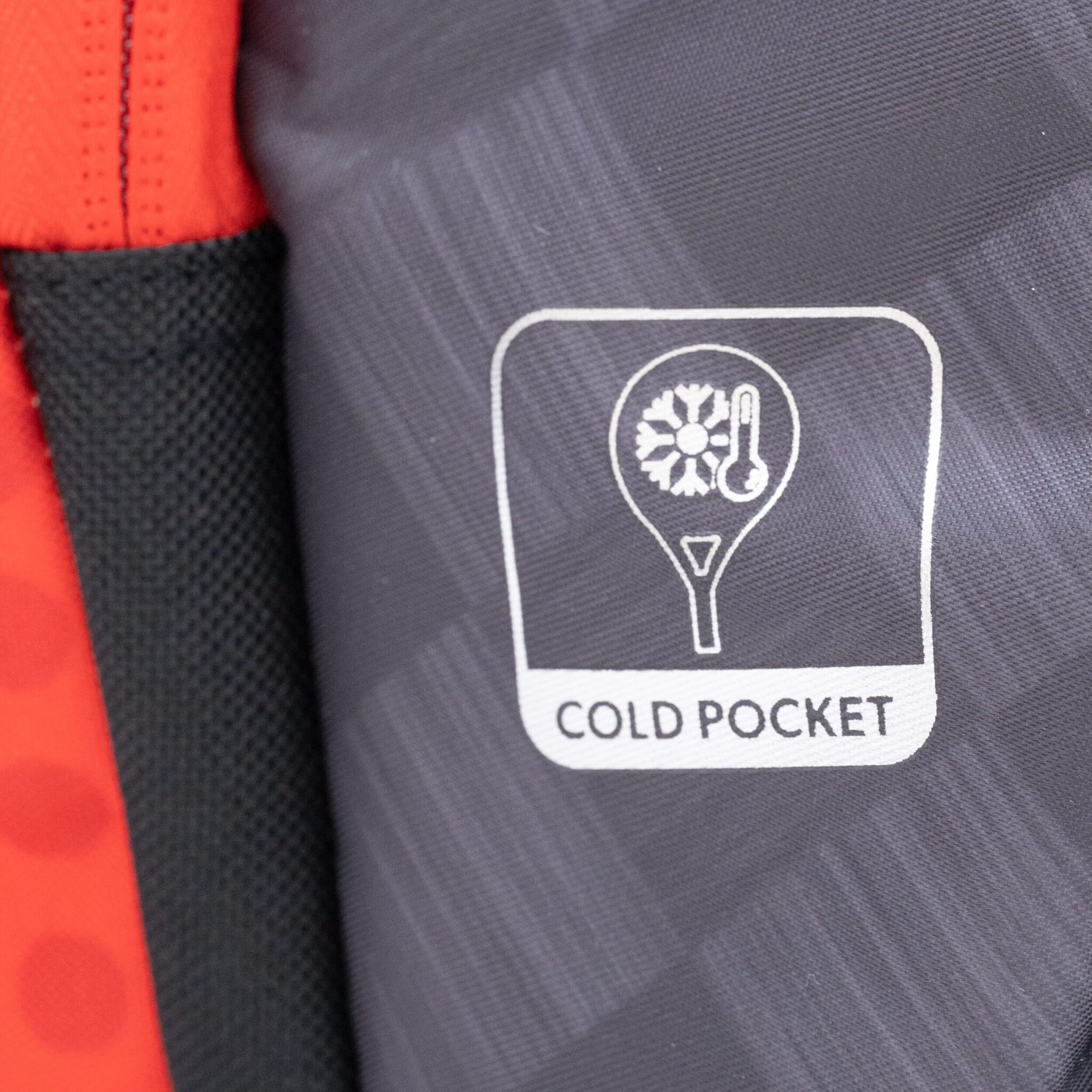 Blaidd Padelschlägertasche - Rot, Schwarz