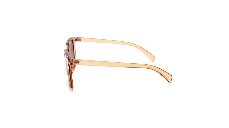 Caresse Brillenmode Sonnenbrille crystal brown