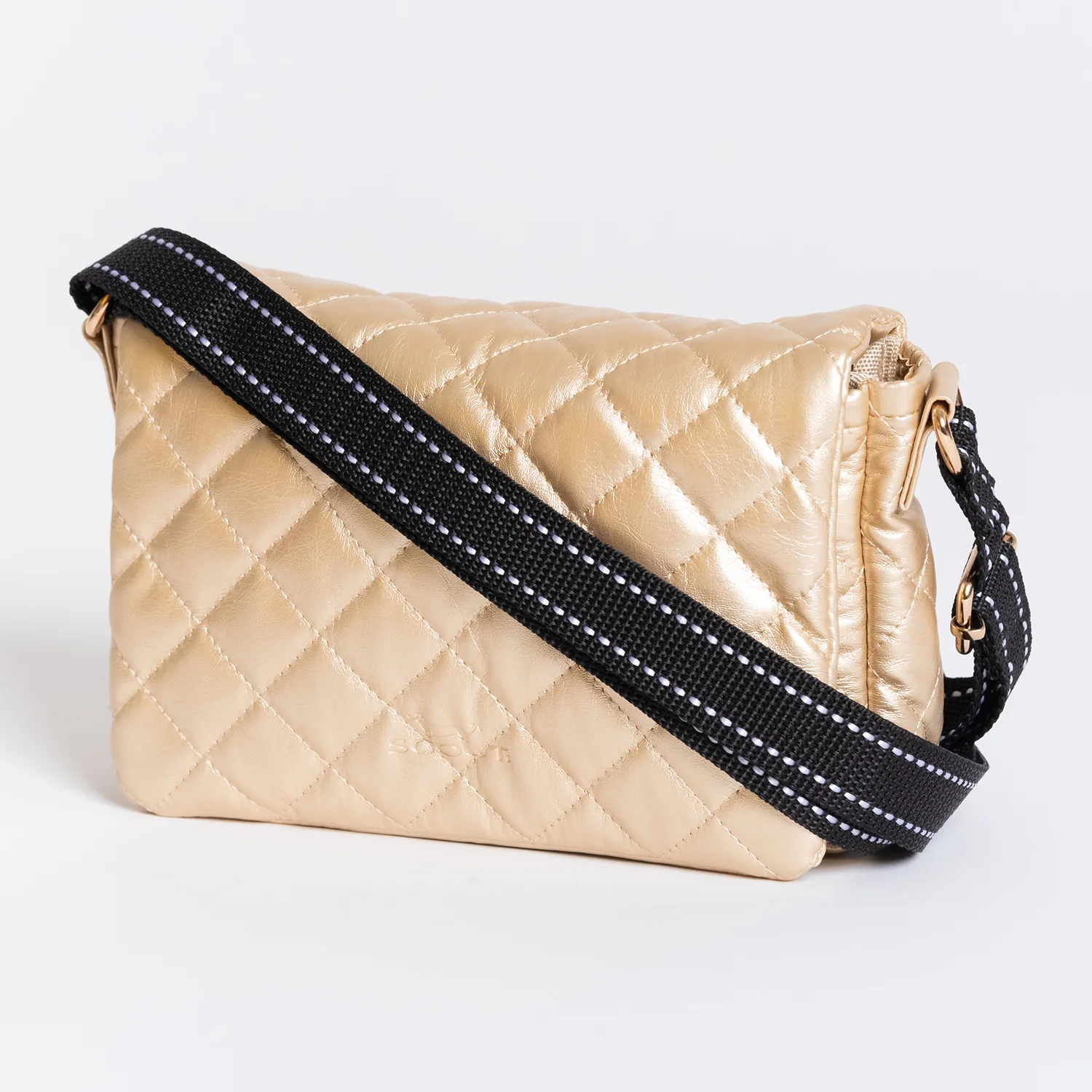 Horizontal Quilted Crossbody After Hours