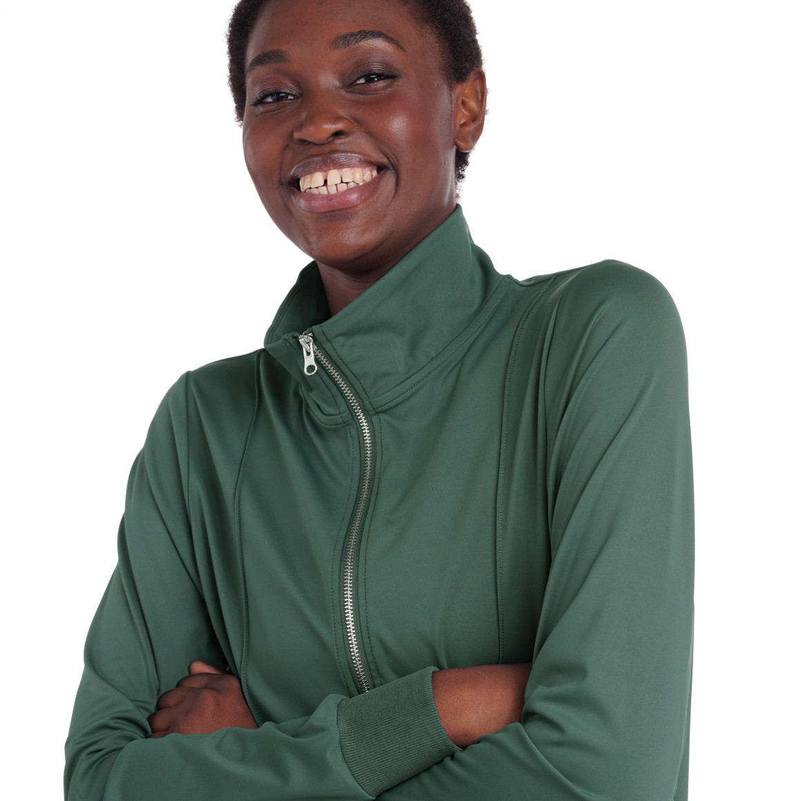 Damen Sportjacke mit Biesen
