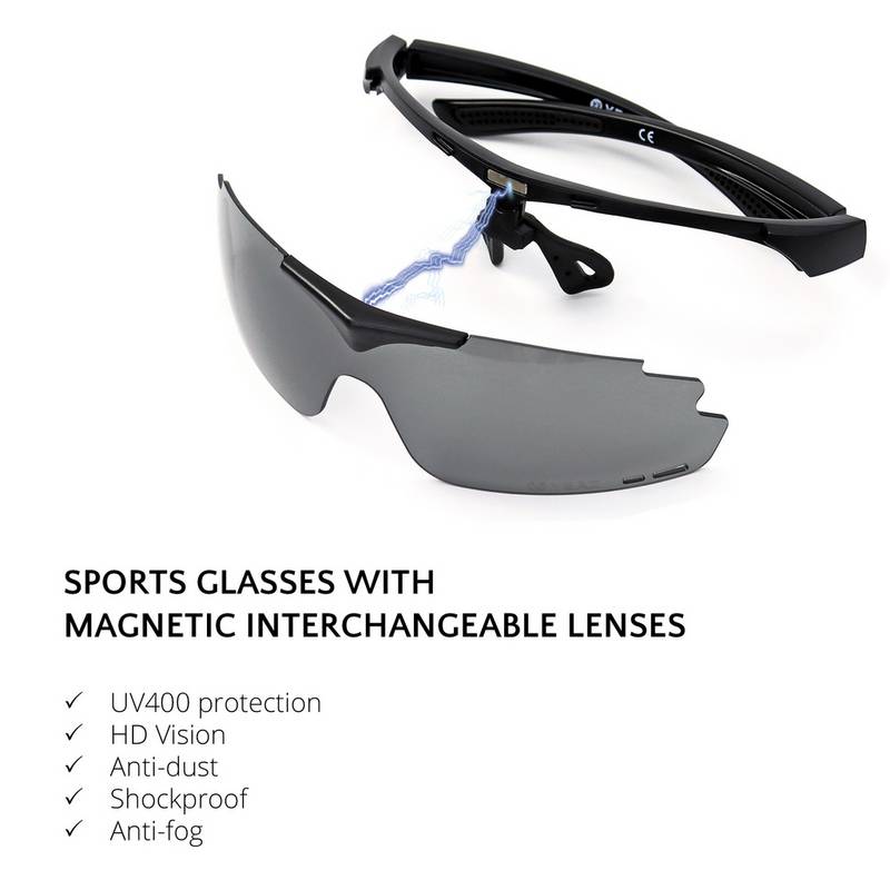 YEAZ SUNUP Sportbrille