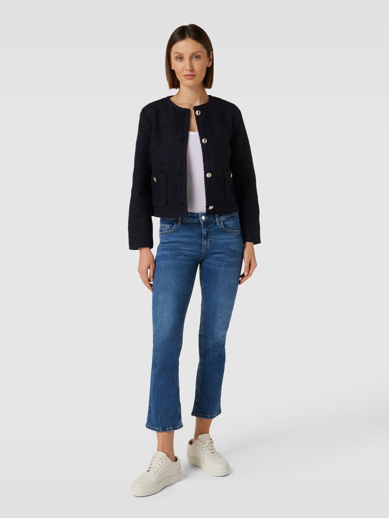 Bootcut Jeans im 5-Pocket-Design Modell 'FLY' in blau