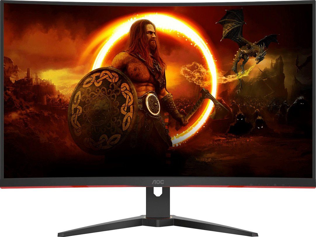 AOC C32G2ZE/BK Curved-Gaming-Monitor (80 cm/32 