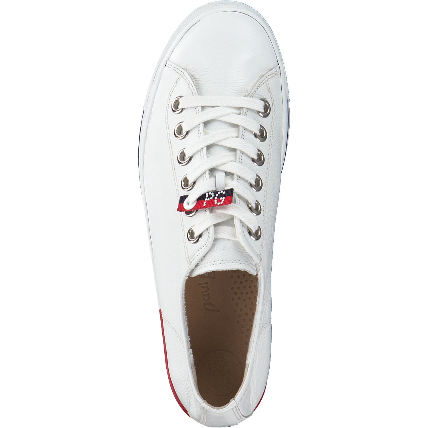 Paul Green 4760, Sneakers Low, Damen, Weiß (White)