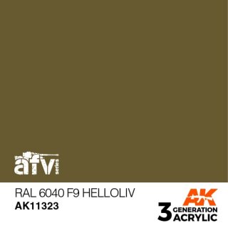 RAL 6040 F9 Helloliv (17 ml)