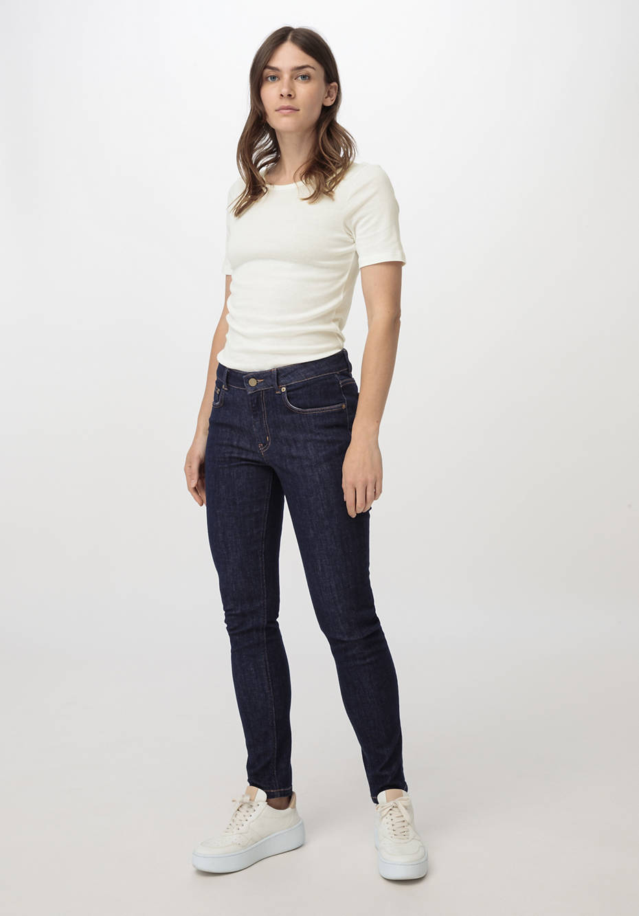 Jeans LINA Mid Rise Skinny aus Bio-Denim