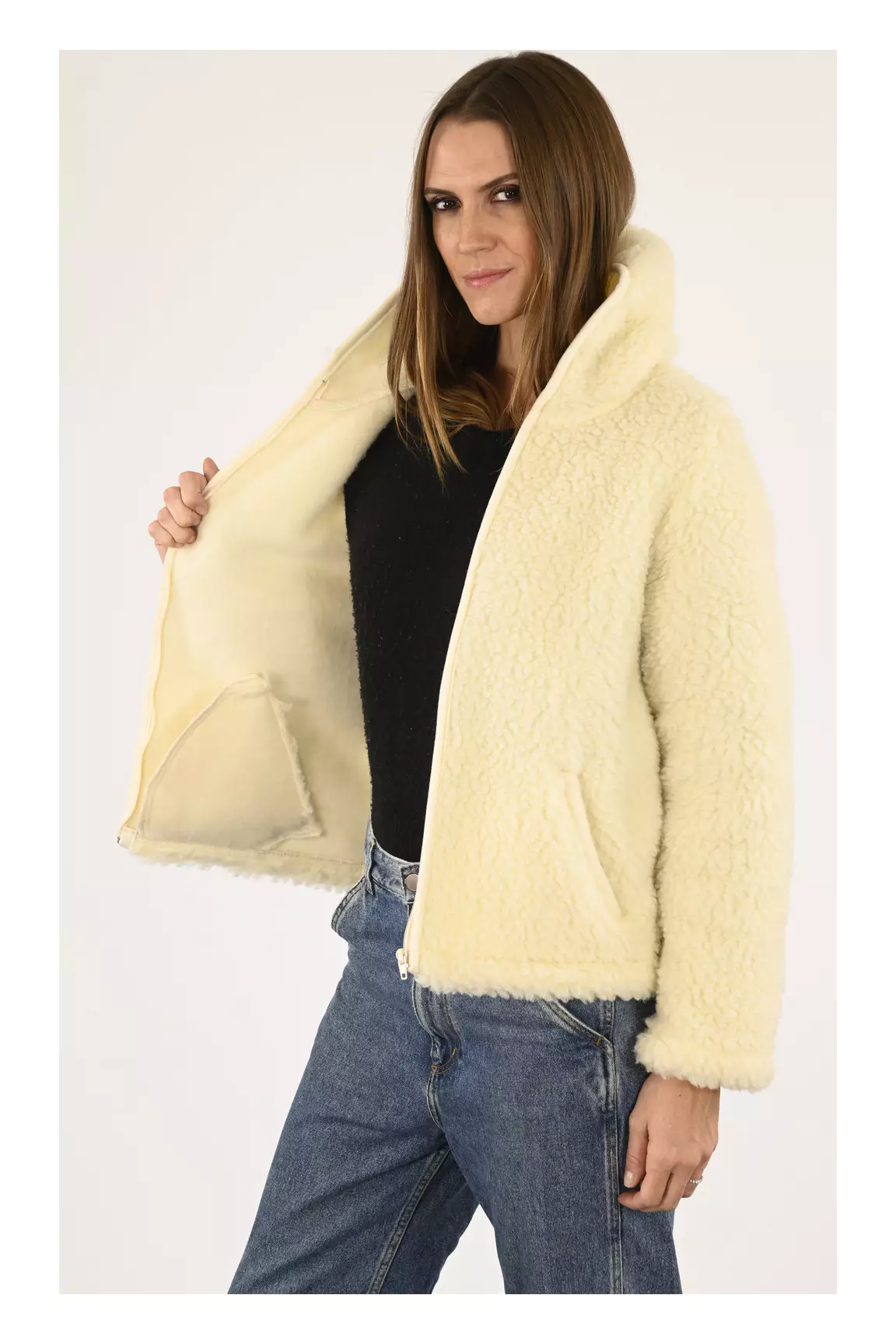 La Canadienne Gilet Femme couleur blanc