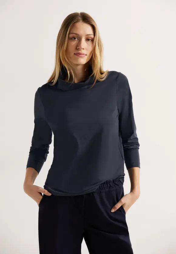 CECIL Jersey Basicshirt