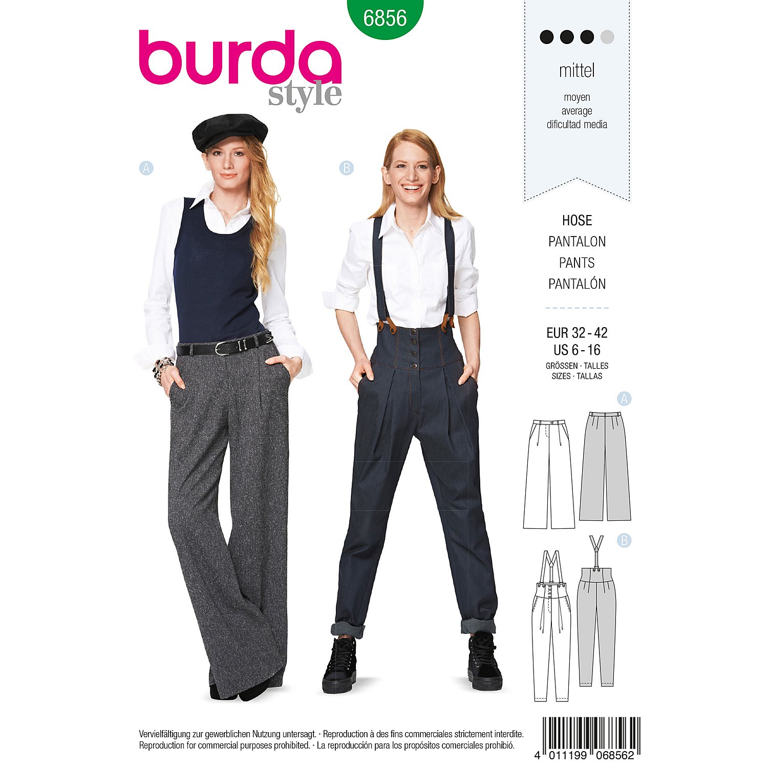 burda Schnitt 6856 