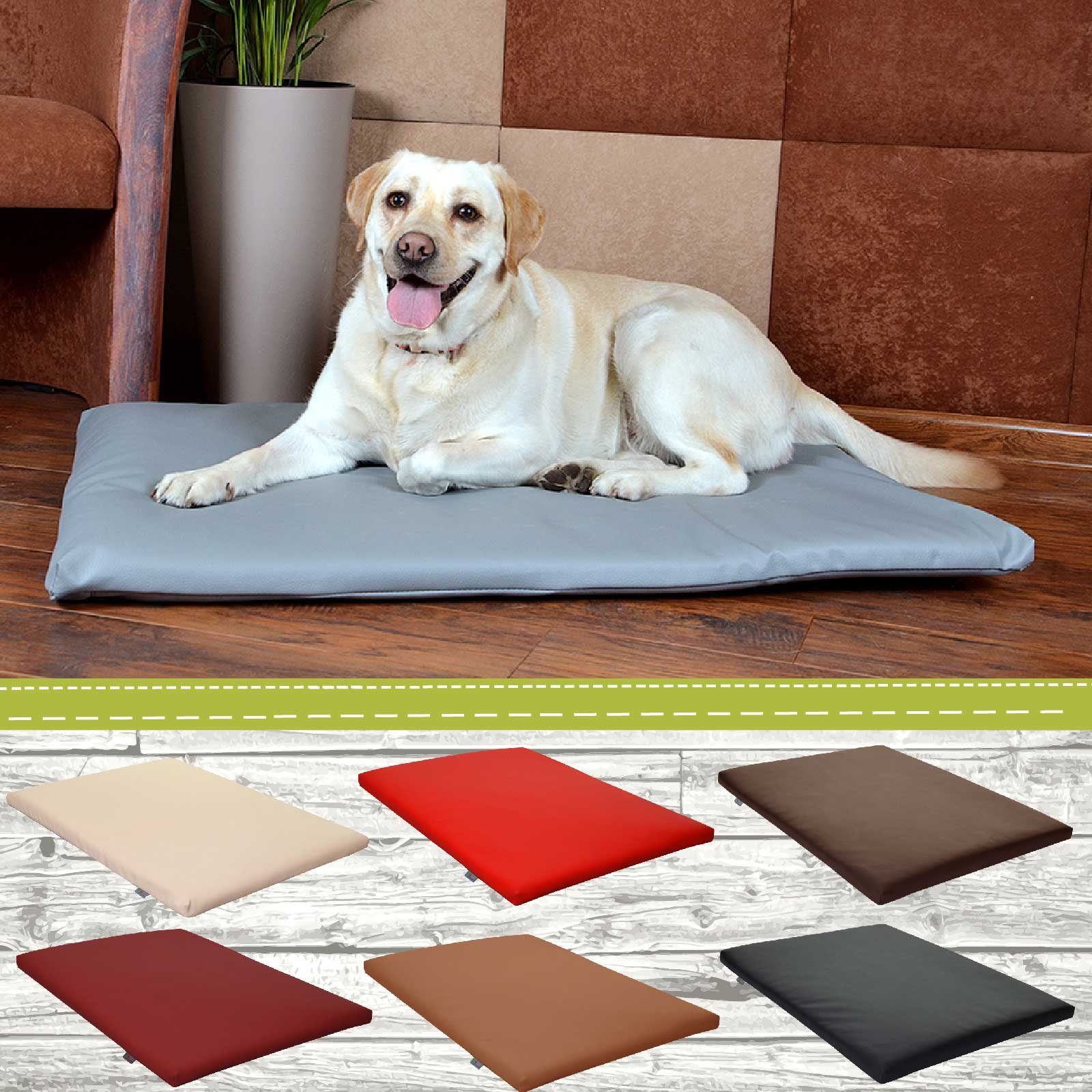 FORTISLINE Hundematte Hundematte Hundebett Kunstleder Capri