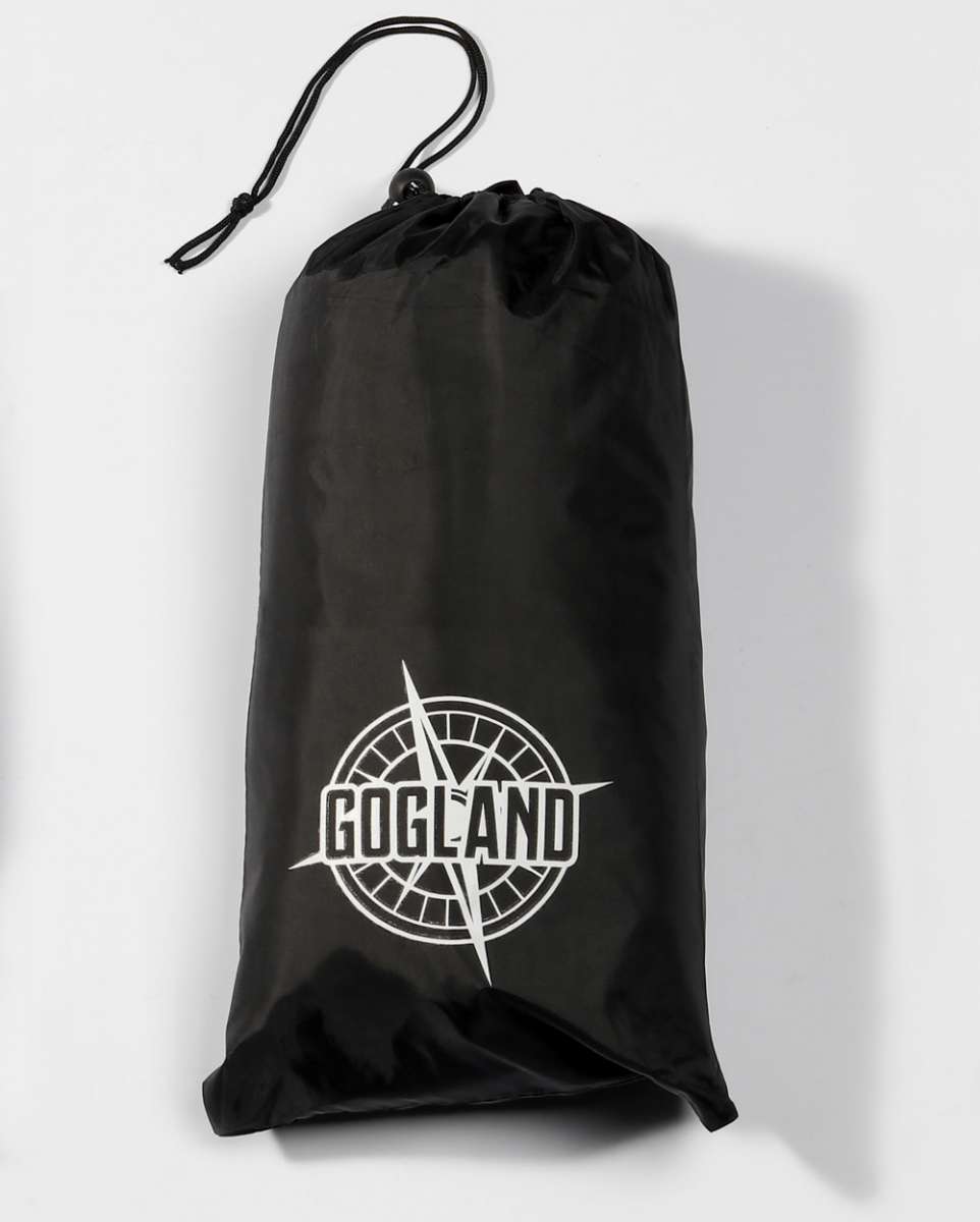 GOGLAND Outdoor UV-Schutz Tarp Zeltplane 300 x 290 cm schwarz