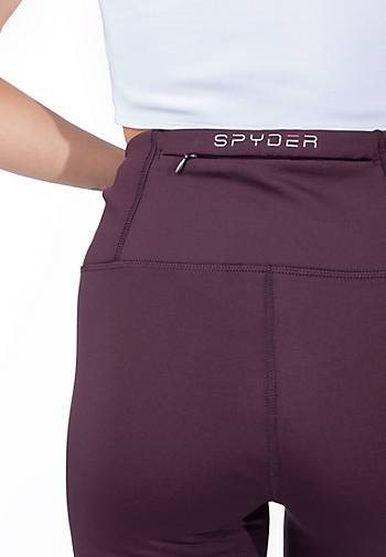 Spyder Leggings mit Reißverschluss-Gesäßtaschen