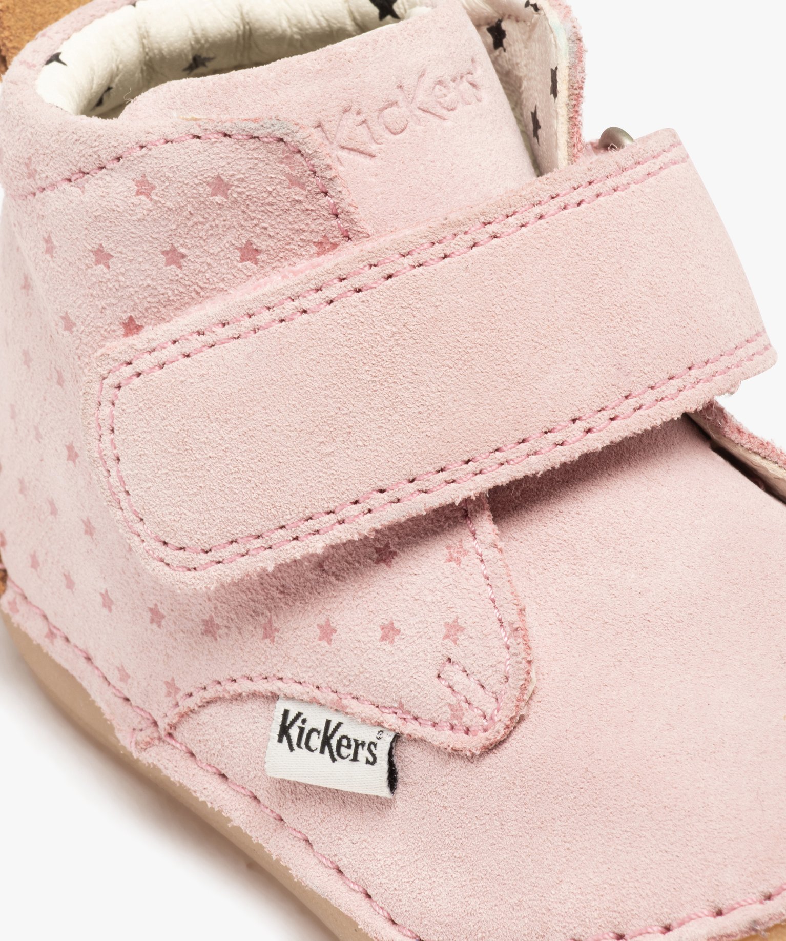 Chaussures premiers pas bébé fille bottillons en cuir sué... rose | GEMO