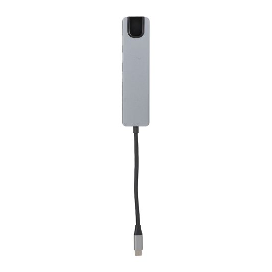 EDENWOOD USB-C-Hub 6-in-1 – HDMI, RJ45, USB 3.0 & PD-Ladefunktion