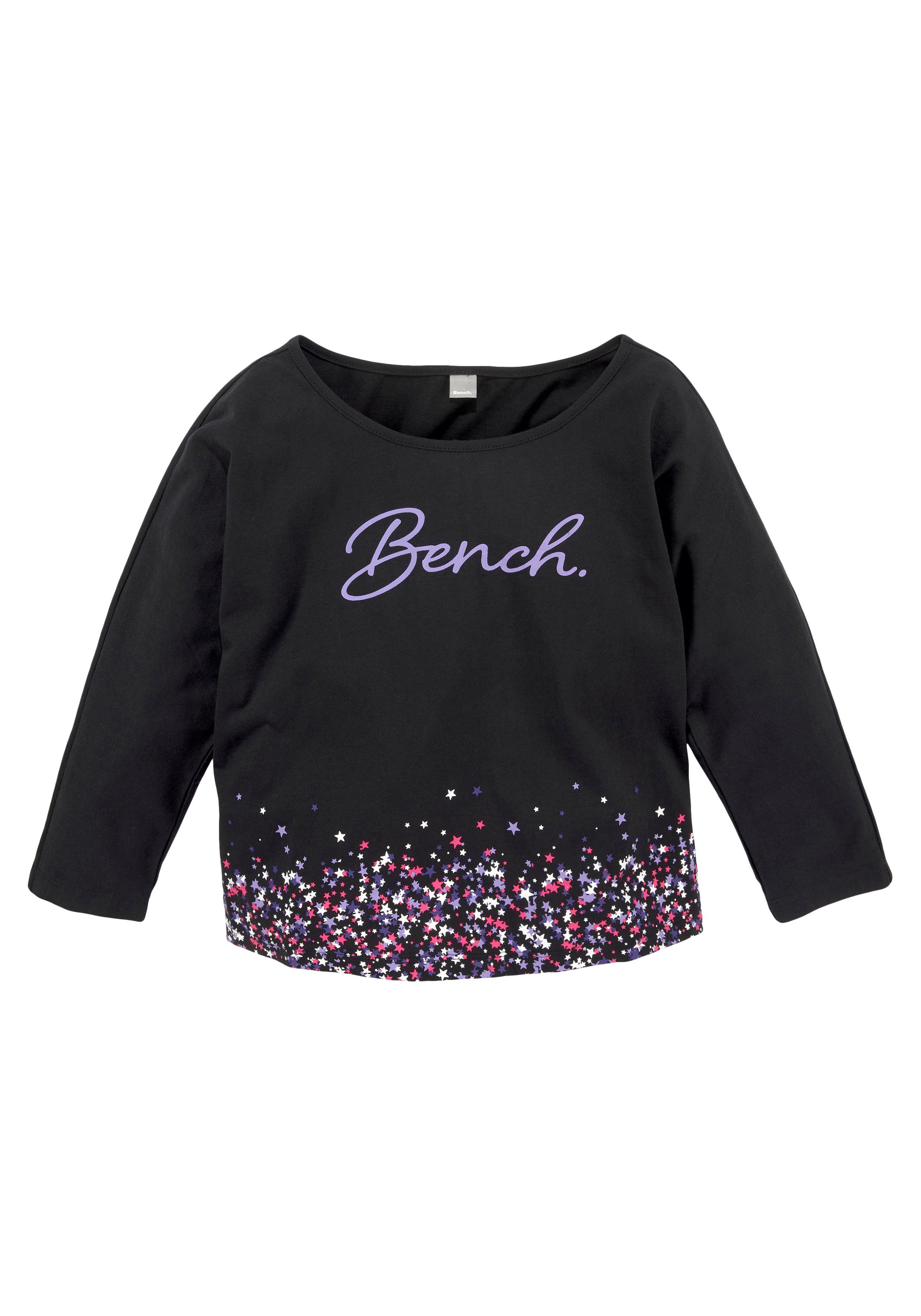Bench. 3/4-Arm-Shirt Sternchen 3/4 Ärmellänge