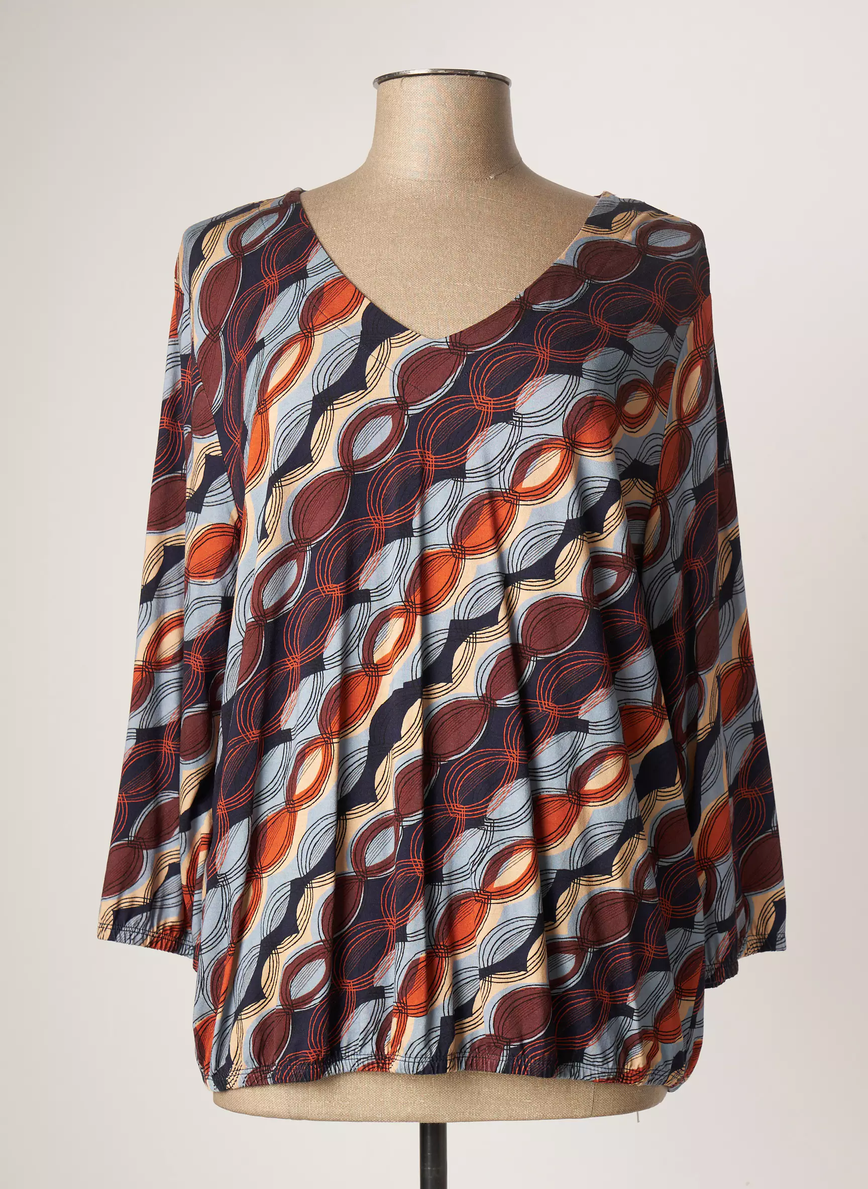 Signature Tshirts Femme couleur bleu