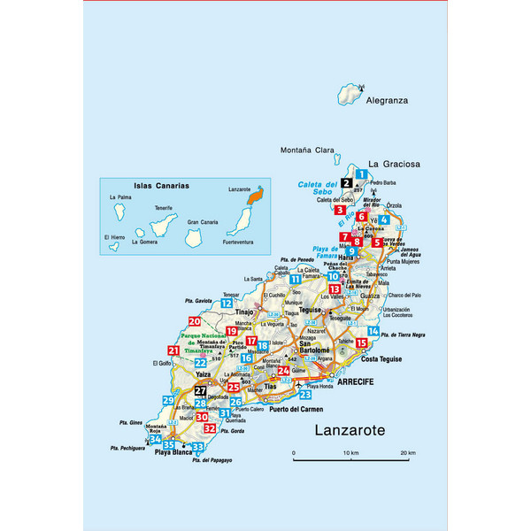 BVR LANZAROTE - Wanderführer