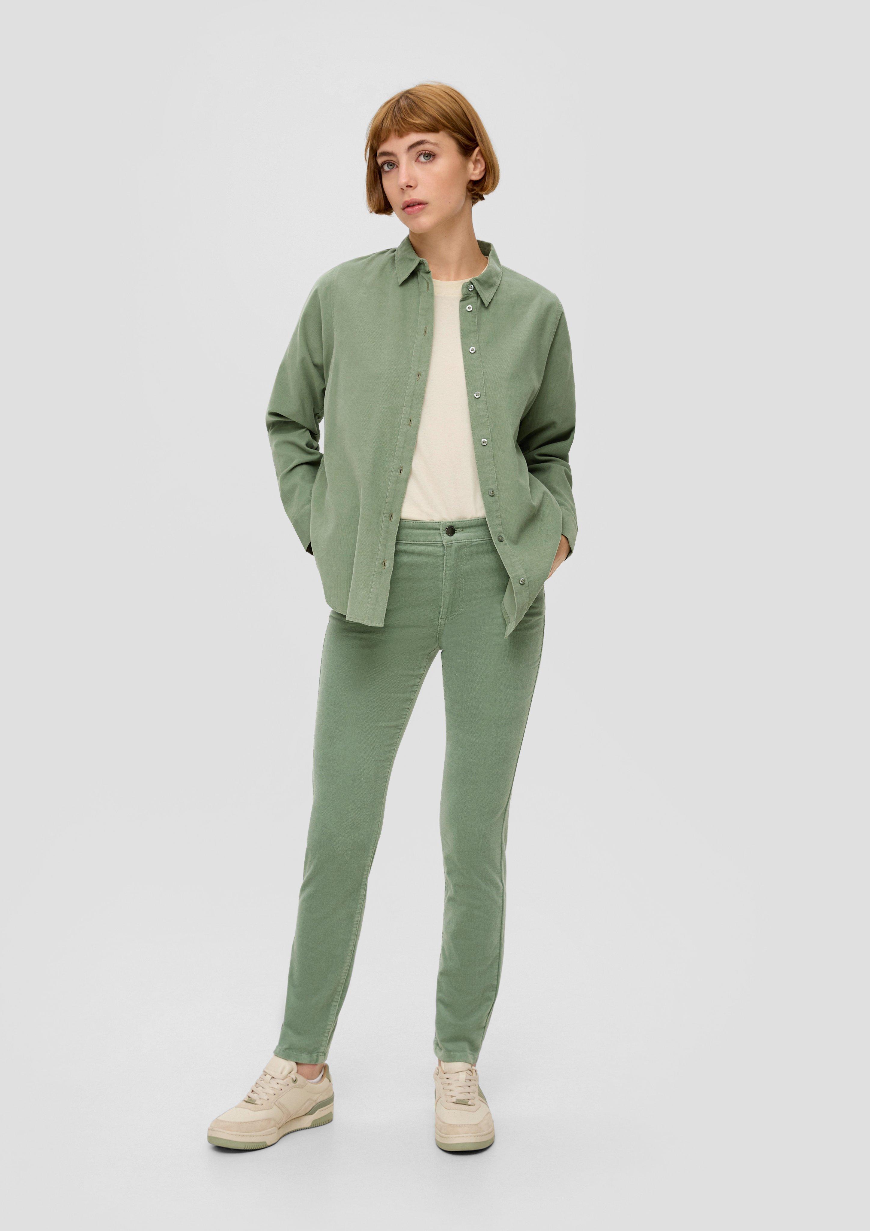 Cordbluse aus Baumwolle  2136311-7210