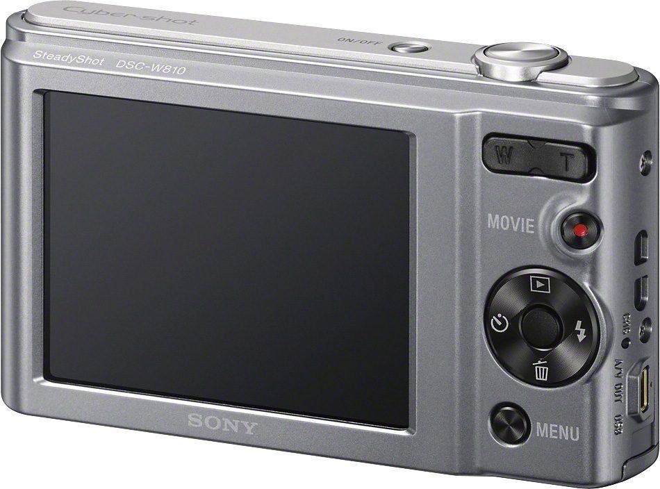 Sony DSC-W810 Kompaktkamera (20,1 MP, 6x opt. Zoom, Gesichtserkennungstechnologie für bis zu 8 Gesichter)