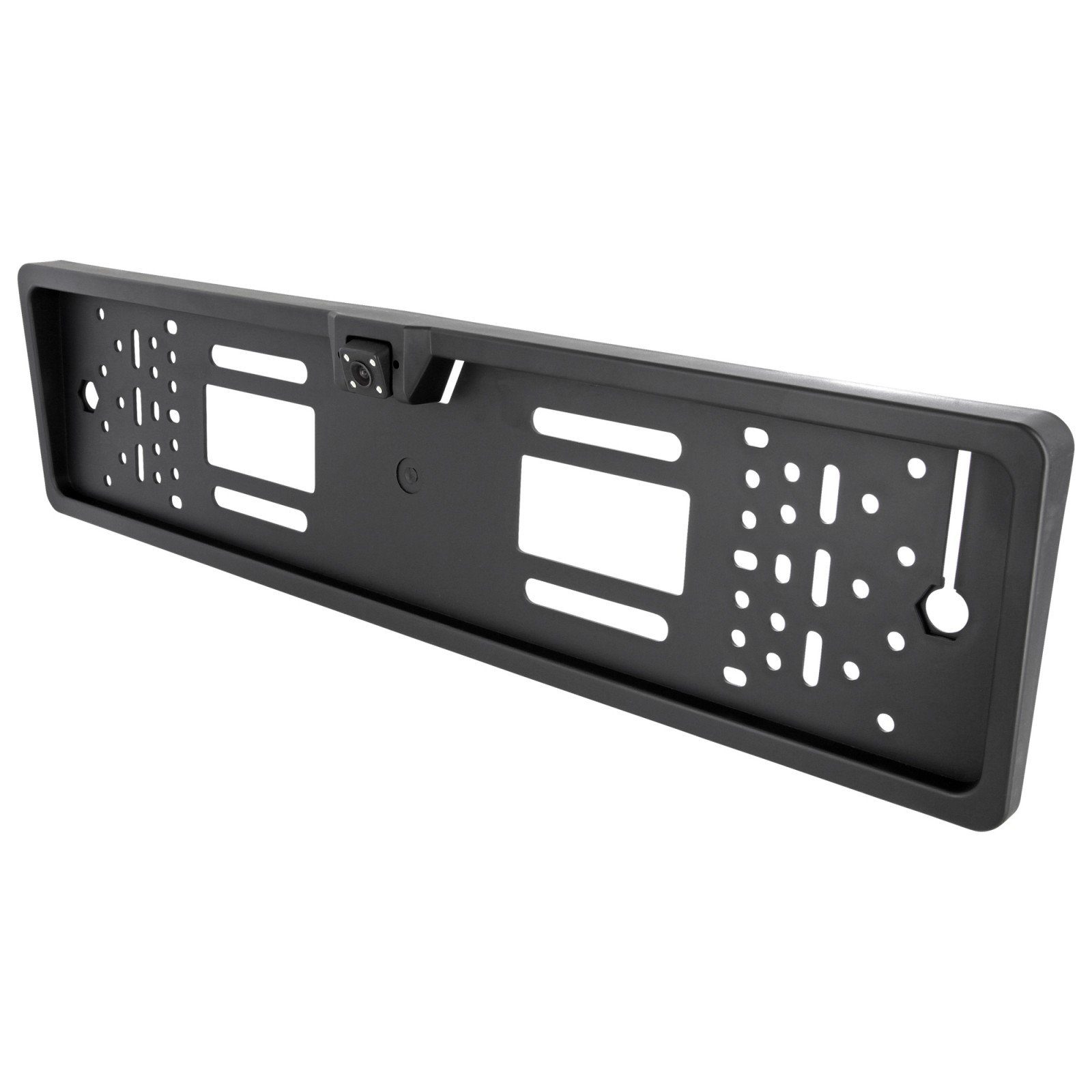 CARMATRIX CM-1110 Rückfahrkamera (HD Rückfahrkamera im Nummernschild Kennzeichenhalter Distanzlinien, 170° Weitwinkel, Wasserdicht, Nachtsicht, LED PAL)