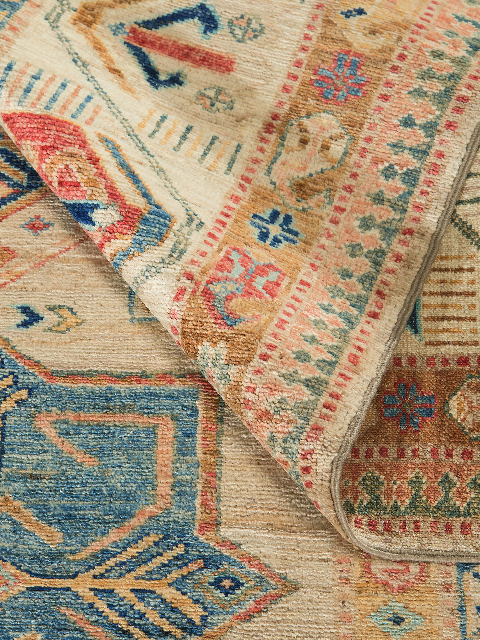 Kazak Ghazni ca. 246 x 317 cm, Unikat / Einzelstück