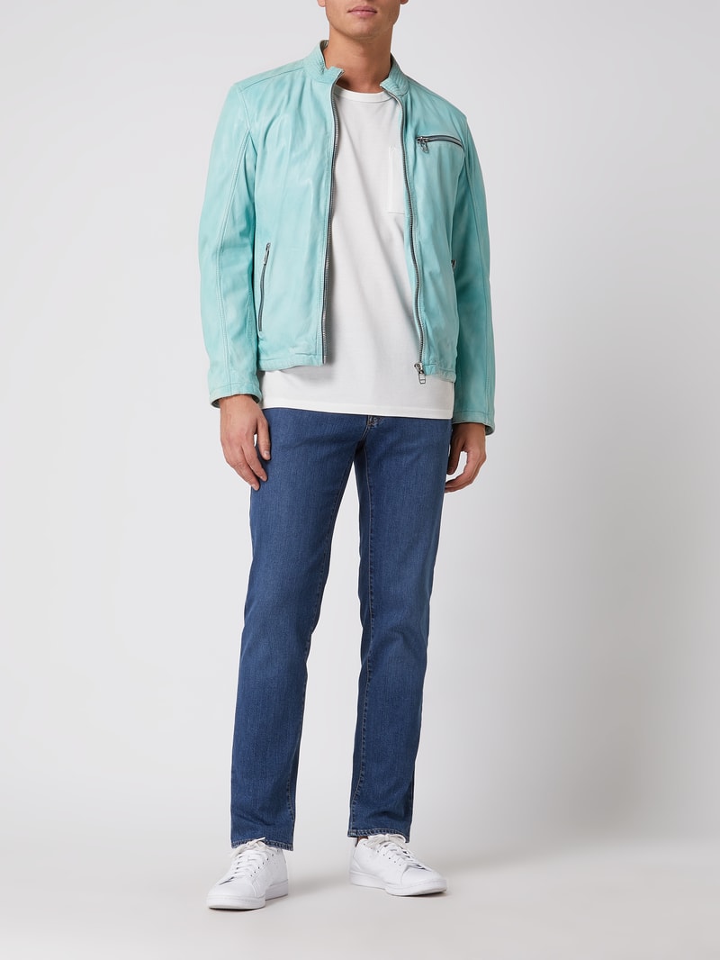 Straight Fit Jeans mit Stretch-Anteil Modell 'Cadiz' in jeans