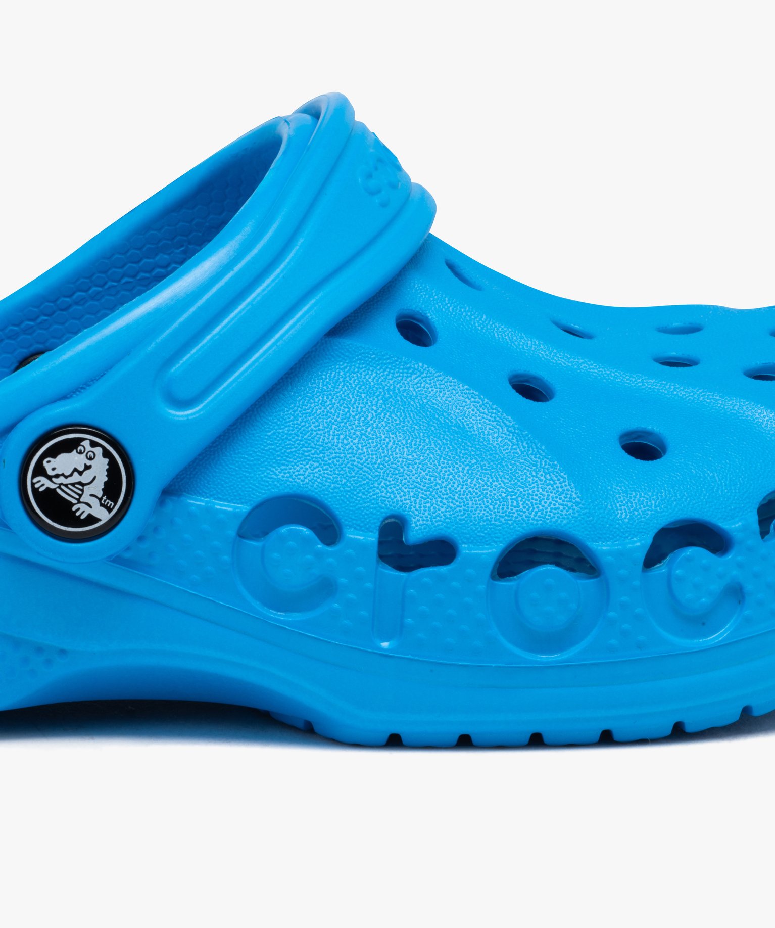Sabots souples Garçon unis avec perforations - Crocs bleu | GEMO