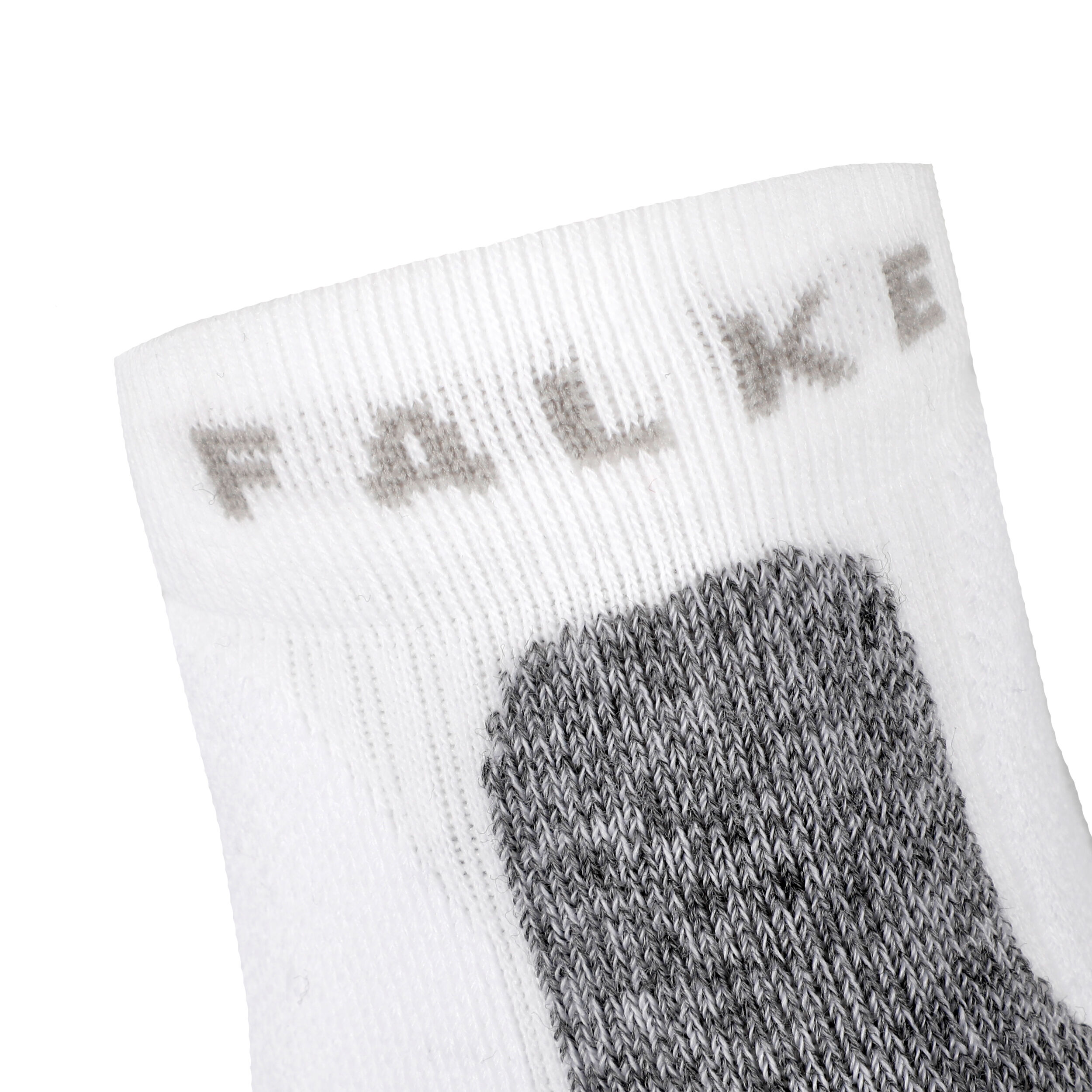 TE 2 Short Tennissocken Herren - Weiß, Grau