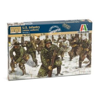 1:72 WWII U.S.Infanterie Winteruniform