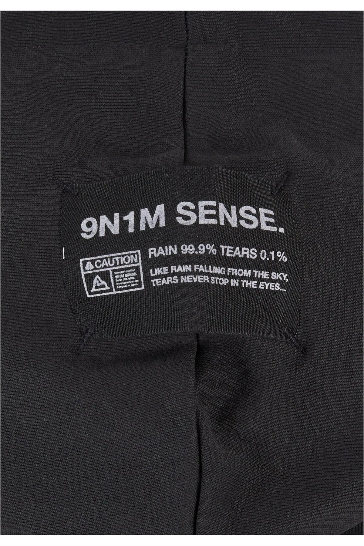 9N1M SENSE  Sweatshirt - Schwarz - Regular Fit