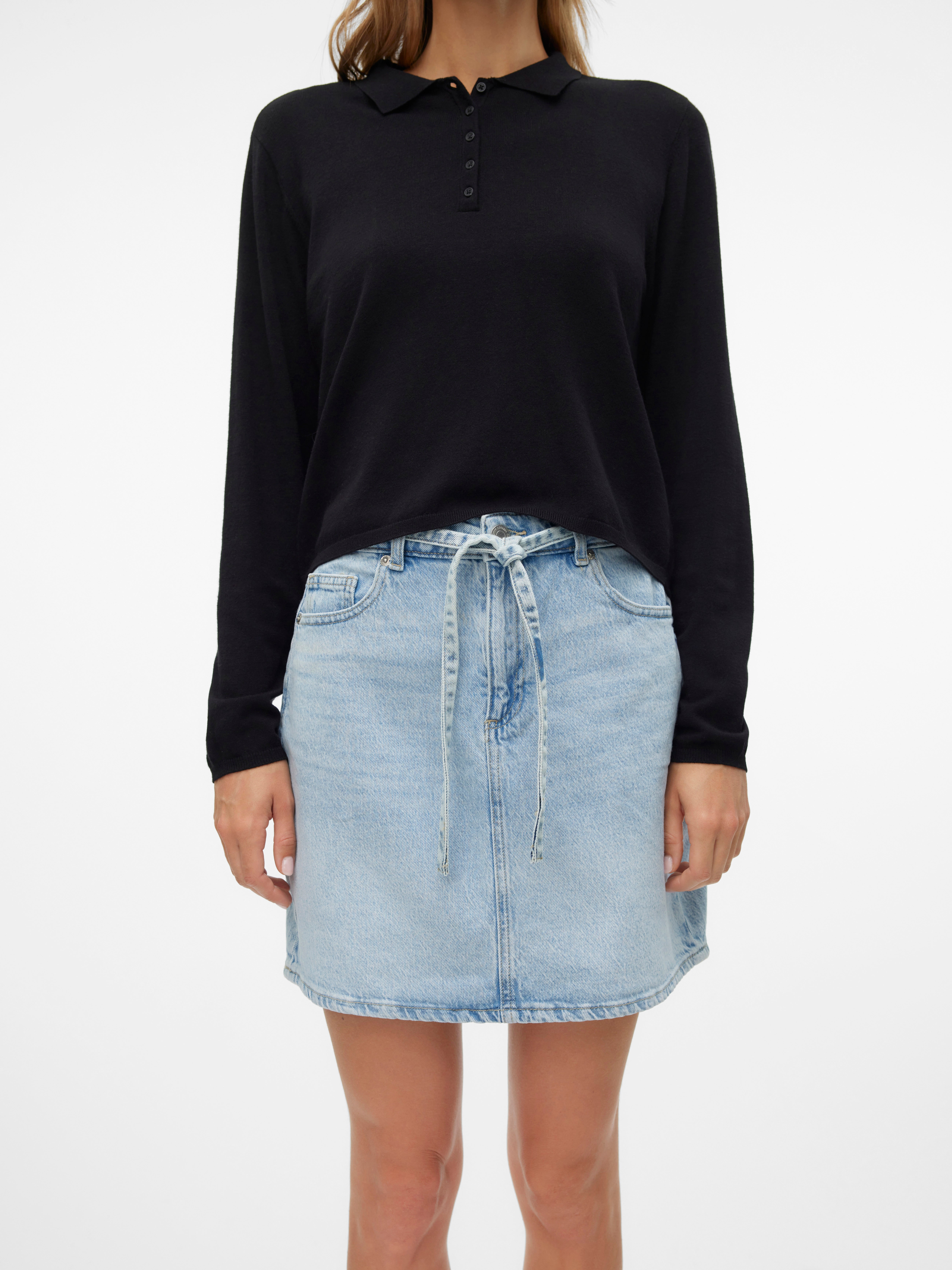 VMTESS Mittlere Taille Kurzer Rock