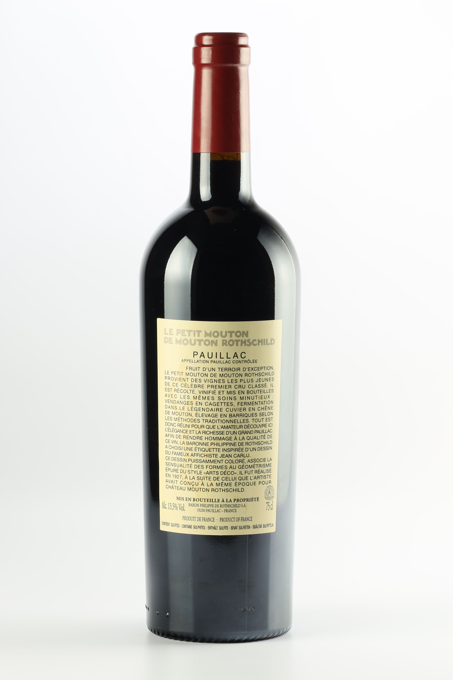 Le Petit Mouton De Mouton Rothschild 2015, Pauillac