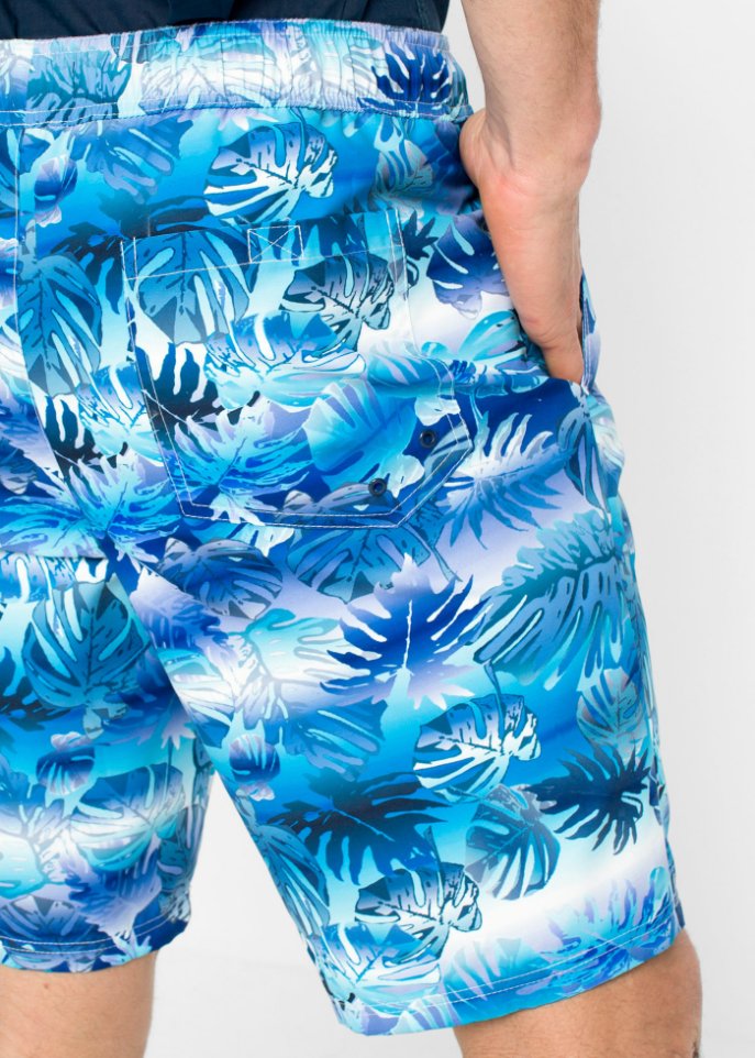 Strand-Bermuda aus recyceltem Polyester