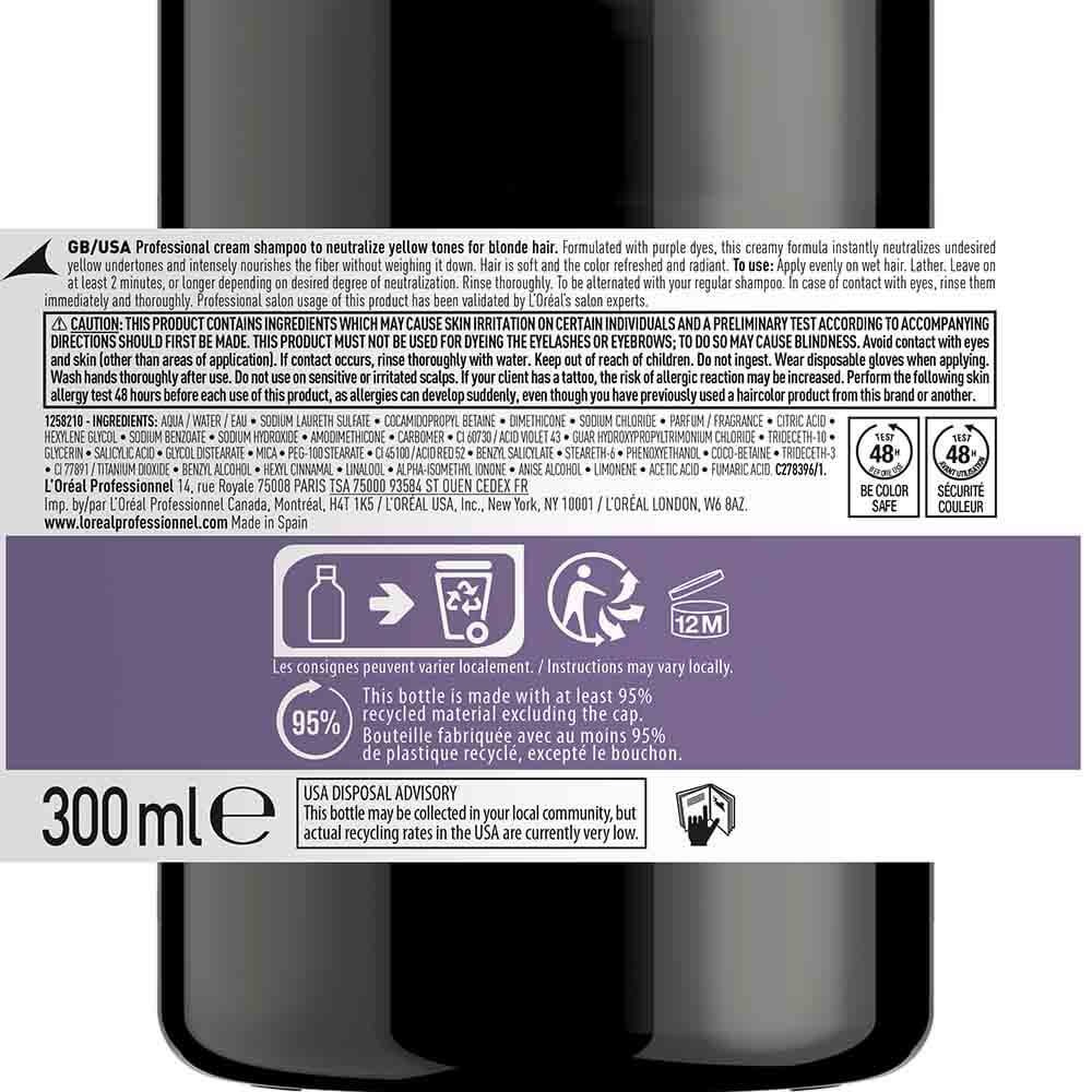 L&'Oréal Professionnel Serie Expert Chroma Crème Shampoo Violett