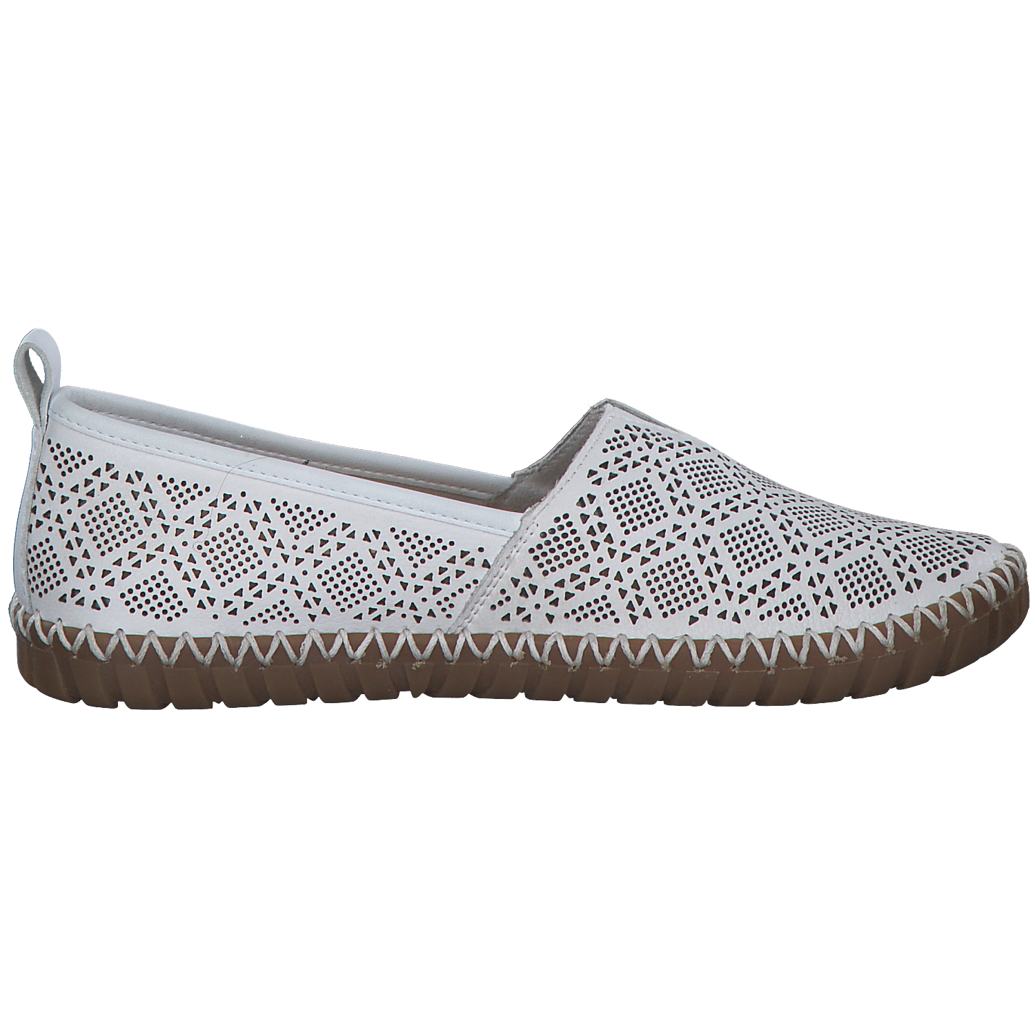 Rieker M2851, Slipper, Damen, Weiß