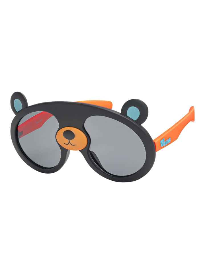 BEZLIT Jungen Sonnenbrille in Schwarz-Orange günstig kaufen onesize